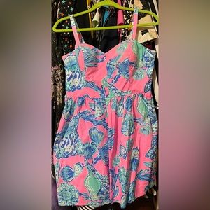 Lilly Pulitzer Ardleigh Dress in Barefoot Princess Size 10